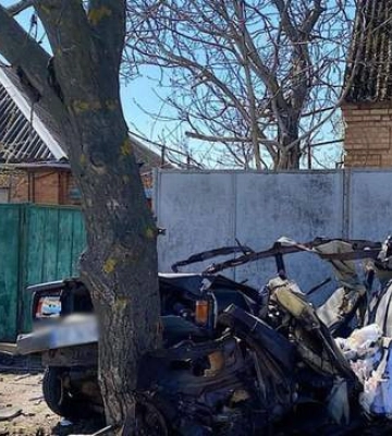 Террор Никополя: оккупанты ударили дроном по авто и убили мужчину, жена в тяжелом состоянии