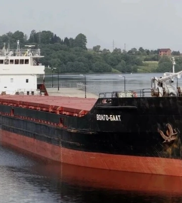 В Азовському морі затонуло судно з росіянами