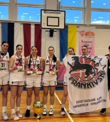 Український клуб "Франківськ-КНУВС" виграв Європейську дівочу баскетбольну лігу (U19)