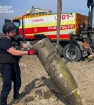 На Київщині ДСНС знешкодила ракету «Кинджал»