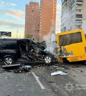 В Одесі мікроавтобус зіштовхнувся з маршруткою - один загиблий, є постраждалі