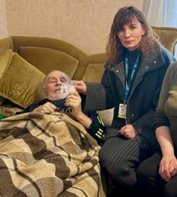 83-річна волинянка оформила закордонний паспорт