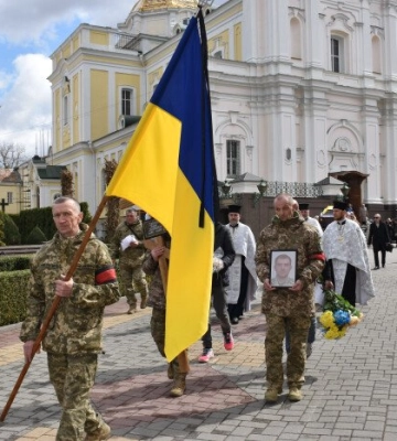 У Луцьку попрощалися з Героєм Андрієм Головченком