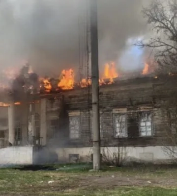 РФ знищила у Великому Бурлуку на Харківщині садибу Донців-Захаржевських 
