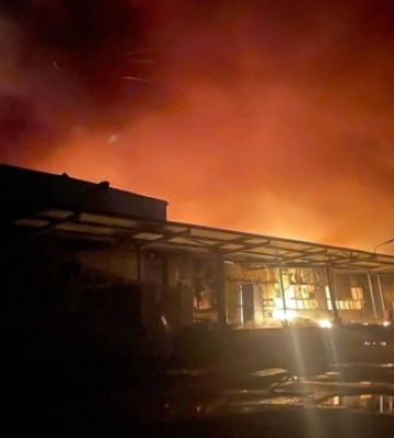У Павлограді російські дрони вночі атакували склад виробника снеків