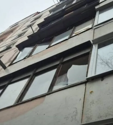 Обстрел Запорожья: повреждены многоэтажные дома в двух районах