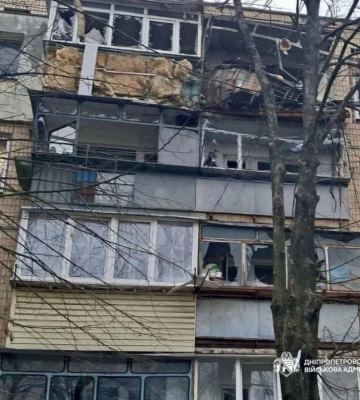Росіяни за ніч майже 30 разів атакували Дніпропетровщину