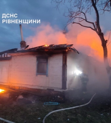 На Березнівщині в пожежі загинуло двоє людей