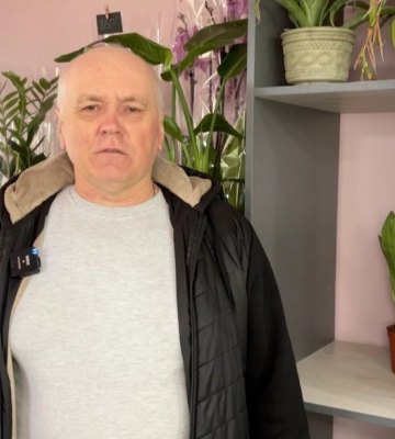 Ветеран з Волині відкрив квіткову студію за грантові кошти