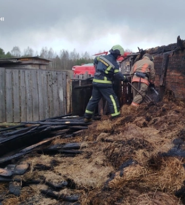 На Волині ліквідували три пожежі в житловому секторі