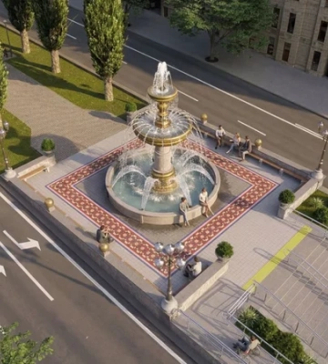 В центре Киева на месте памятника Ленину обустроят фонтан — фото