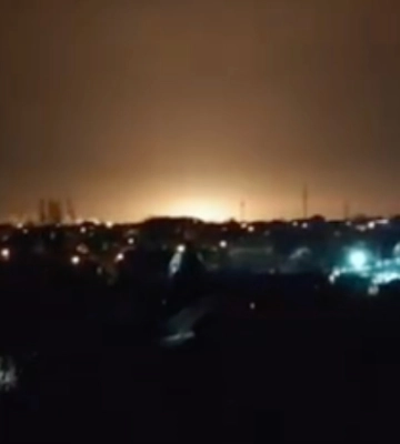 Дроны ударили по оккупированной Луганщине: начался пожар