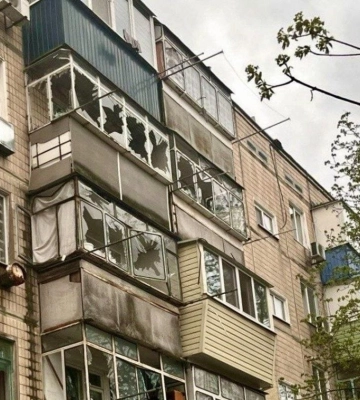 Атака РФ на Запорожье, один человек погиб, еще четверо ранены