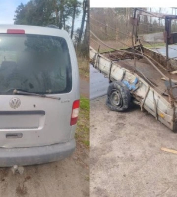 На Рівненщині під час руху відчепився причіп: сталася ДТП