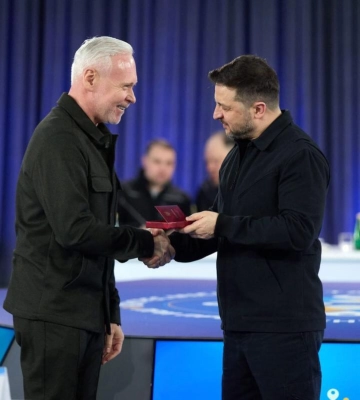 Орден "За мужність" II ступеня вручено меру Харкова Ігорю Терехову