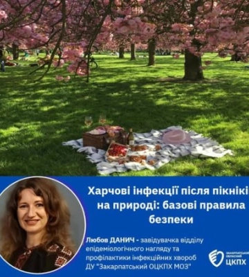 Харчові інфекції на Закарпатті: чому весняний пікнік може закінчитися в інфекційному відділенні