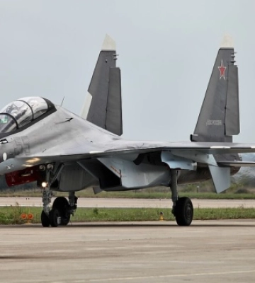 У Криму розбився російський винищувач Су-30