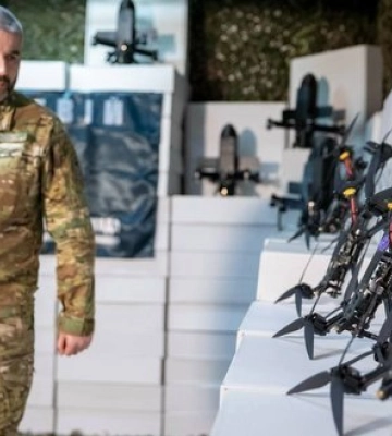Бригада НГУ "Буревій" отримала 1100 дронів від громади Києва, - Кличко