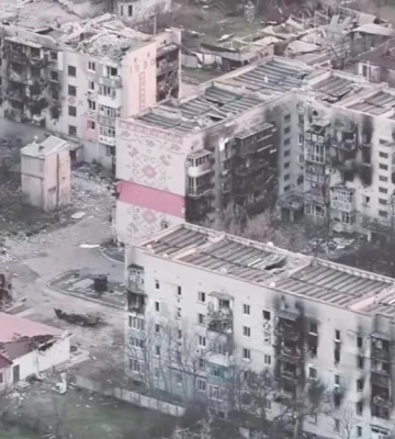 Місто, яке росіяни перетворили на привид: морпіхи показали Олешки