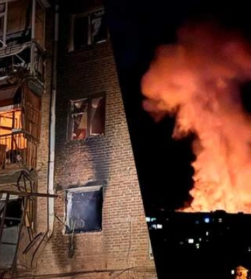 Российские войска ударили по жилому дому в Сумах