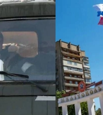 В Мелитополе вдова погибшего полковника полиции - "участника СВО" через суд выбивает деньги у оккупантов (скрин)