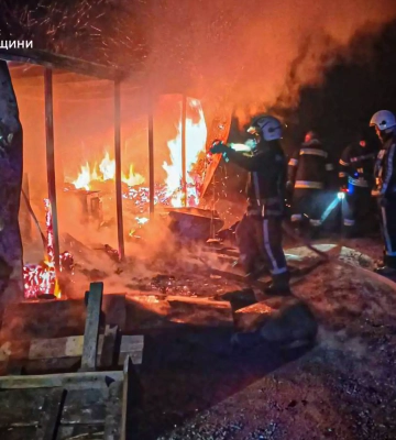 У селі на Київщині внаслідок пожежі серйозно постраждала людина, - ДСНС
