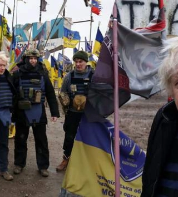 "Одного дня вони позбудуться орків Путіна": Борис Джонсон уперше побував на фронті