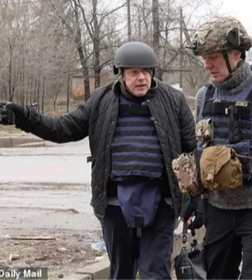 "Це війна, яку Захід може забути" – Джонсон відвідав фронт на Запоріжжі й розкритикував союзників