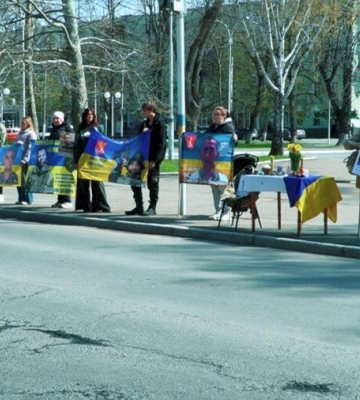 В Ізмаїлі відбулася Великодня акція-нагадування про зниклих безвісти і полонених захисників України
