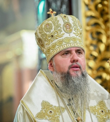 Митрополит Епіфаній привітав українців з Великоднем: наголосив на вірі, надії та перемозі світла