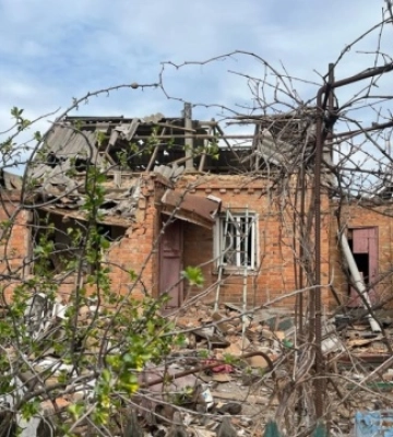 Унаслідок атаки дронів по Новоолександрівці на Запоріжжі поранені 10 поліцейських