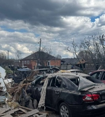 Російські дрони вдарили по Богодухову: дві постраждалі 