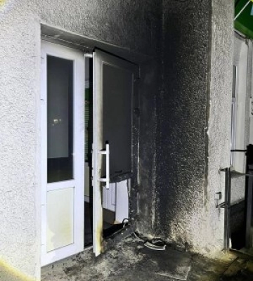 Підпалив приміщення відділення банку: у Миколаєві поліцейські затримали молодика, підозрюваного в умисному пошкодженні майна