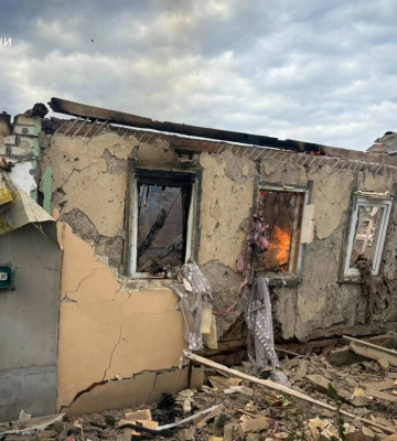 Одна людина загинула, ще 3 постраждали внаслідок російського удару БпЛА по прифронтовому Великому Бурлуку