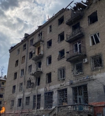 Краматорськ зазнав атаки дронів, поранені троє людей – ДСНС