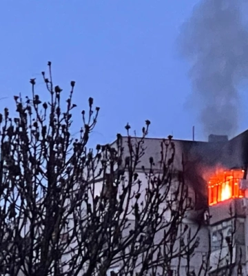 Російські військові знову атакували дроном цивільне авто у Херсоні (ФОТО)