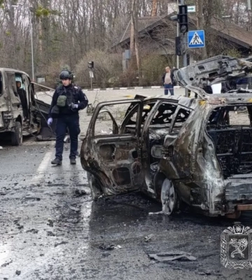 Росіяни вкотре атакували Харків ударним безпілотником (відео)