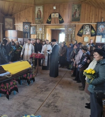 На Волині провели в останню дорогу захисника Ігоря Пилипчука 