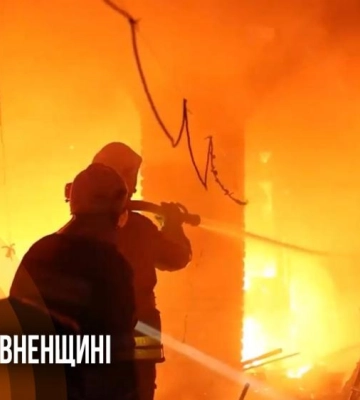 У Володимирі – пожежа (відео)