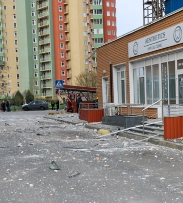В Харькове в результате удара БПЛА по многоэтажному дому пострадала женщина – ГСЧС