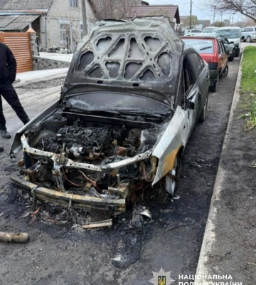 У припадку ревнощів підпалив автомобіль - на Київщині чоловіку обрано запобіжний захід