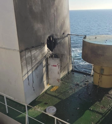 Дрон атакував цивільне судно в Українському морському коридорі