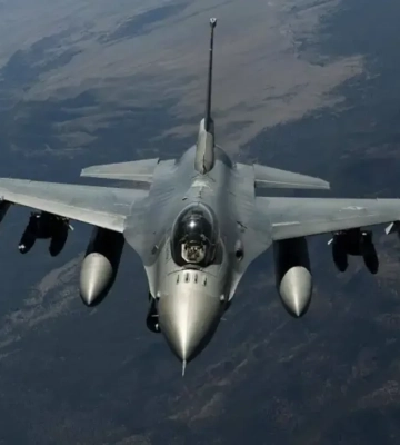 Румыния подняла два истребителя F-16 из-за атаки рф дронами на Украину