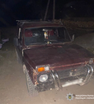 На Закарпатті затримали пʼяного водія, який скоїв наїзд на мотоцикліста і втік з місця події