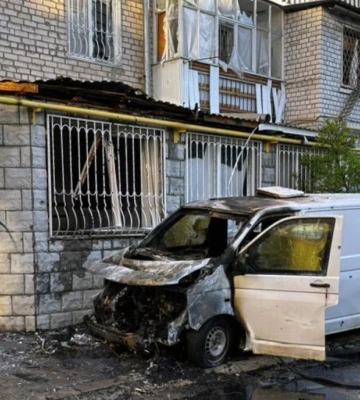 Російський дрон атакував лікарню в Херсоні: постраждали четверо медпрацівників