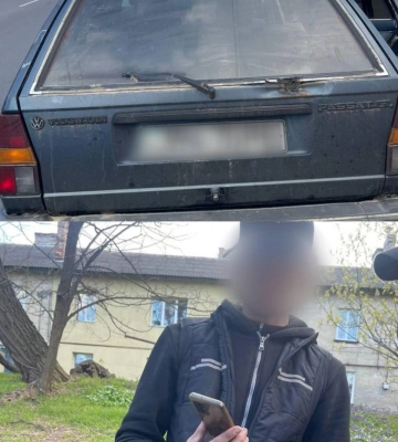 У Рівному загорівся легковик. Вогонь ледь не перекинувся на сусідні авто