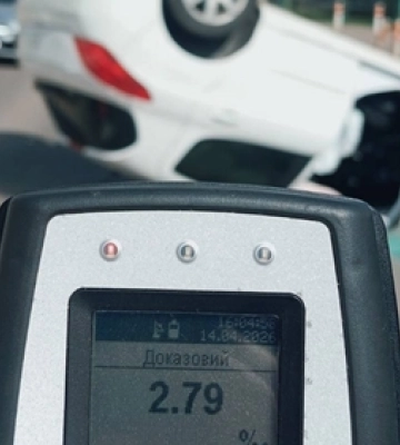 Водійка була нетверезою: деталі ДТП з перекинутим авто у Луцьку