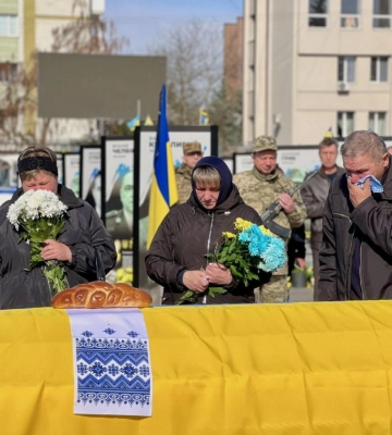 На Рівненщині попрощалися з п’ятьма захисниками України