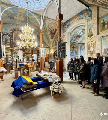 На Волині попрощалися із захисником Борисом Сазоніком