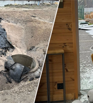 Рашисти атакували територію меморіального кладовища під Києвом